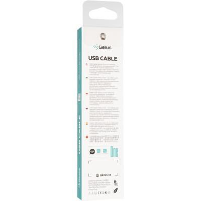Кабель Gelius One GP-UC118 (12W) USB-A to Lightning (2м) White GP-UC118 White фото