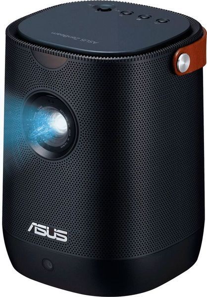 Проєктор портативний Asus ZenBeam L2 FHD, 400 lm, LED, 1.2, WiFi, Android TV 90LJ00I5-B01070 фото