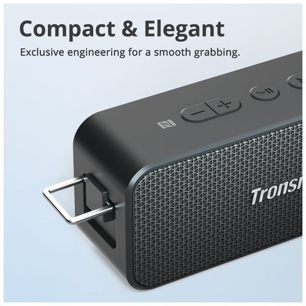 Акустична система Tronsmart T2 Plus Upgraded Black (1019754) 1019754 фото