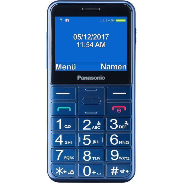 Мобильный телефон Panasonic KX-TU155 Blue (KX-TU155EXCN) KX-TU155EXCN фото