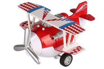 Самолет металлический Same Toy инерционный Aircraft со светом и звуком (красный) SY8012Ut-3 фото