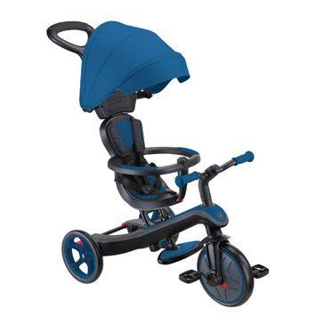 Дитячий велосипед Globber Explorer Trike 4 в 1, синій (634-100) 634-100 фото