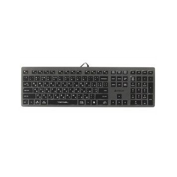 Клавіатура A4Tech FX60H USB Grey White backlit (4711421976343) 4711421976343 фото