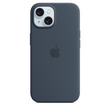 Накладка Apple Silicone Case для iPhone 15 с MagSafe Storm Blue (ASC15SBL(M)) ASC15SBL(M) фото