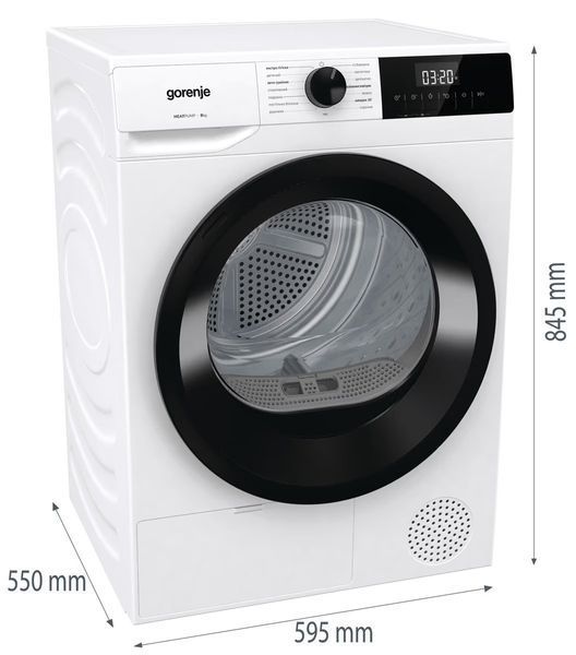 Сушильна машина Gorenje DHNE82 DHNE82 фото