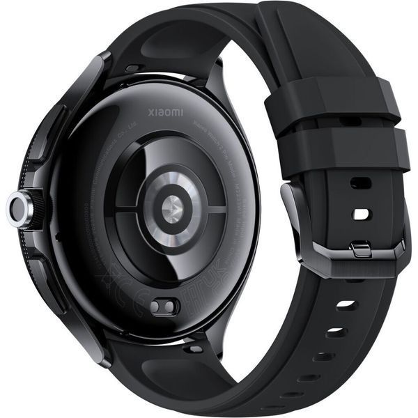 Смарт-годинник Xiaomi Watch 2 Pro Bluetooth Black Case with Black Fluororubber Strap (BHR7211GL) 1006732 фото