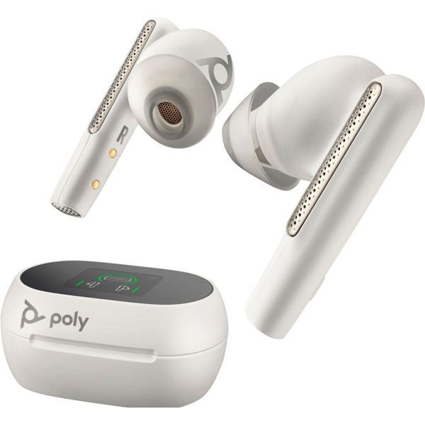 Наушники Poly TWS Voyager Free 60+ Earbuds + BT700C + TSCHC White (7Y8G6AA) 7Y8G6AA фото