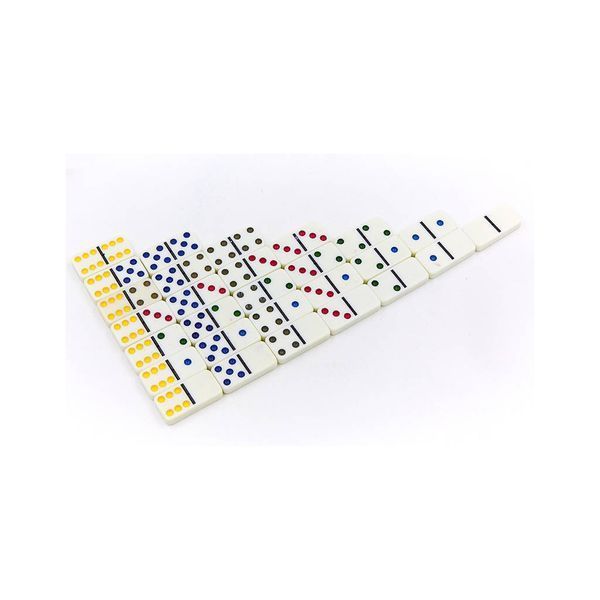 Настольная игра Johnshen Sports Домино (в металлической коробке) (IG-3974) IG-3974 фото