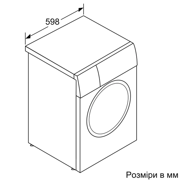 Пральна машина Bosch WGB256A1UA WGB256A1UA фото