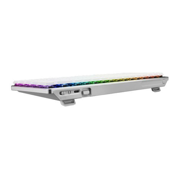 Клавіатура ASUS ROG Falchion RX Low Profile Red Wireless/Bluetooth/USB UA White (90MP03EC-BKMA10) 90MP03EC-BKMA10 фото