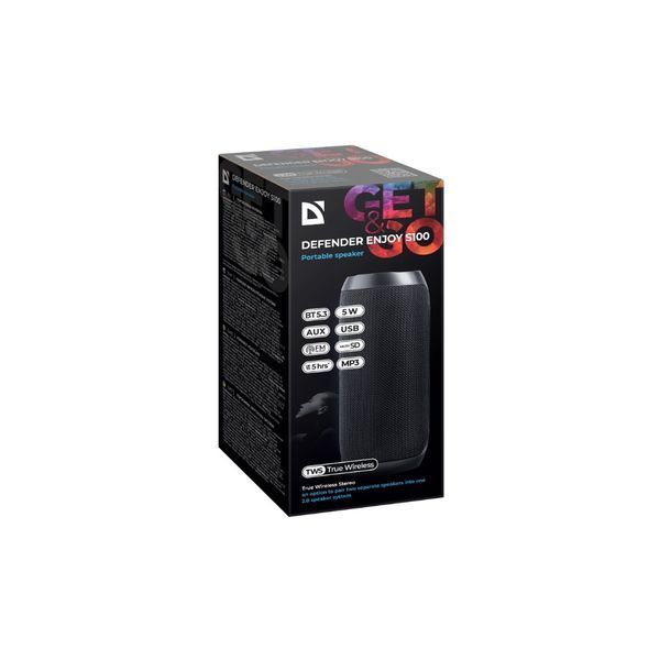 Акустическая система Defender Enjoy S100 Bluetooth Black (65101) 65101 фото