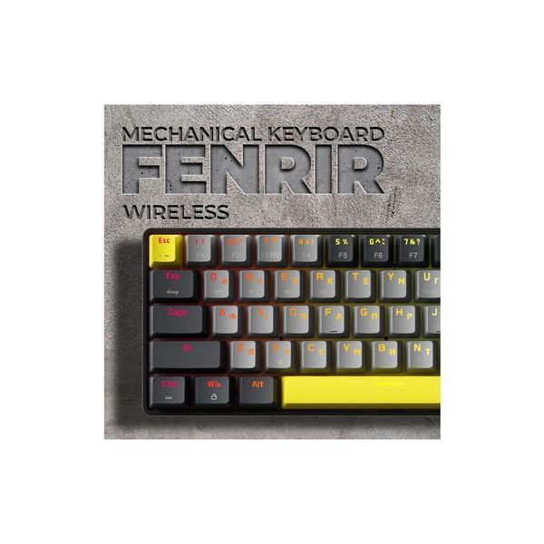 Клавіатура GamePro MK130G Pro Outemu Red Switch Hot-Swap 60 RGB USB/Wireless/Bluetooth Black (MK130G Pro) MK130G Pro фото