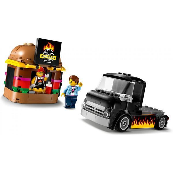 Конструктор LEGO City Грузовик с гамбургерами 194 деталей (60404) 60404 фото