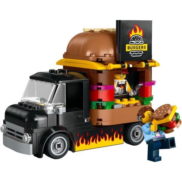 Конструктор LEGO City Грузовик с гамбургерами 194 деталей (60404) 60404 фото