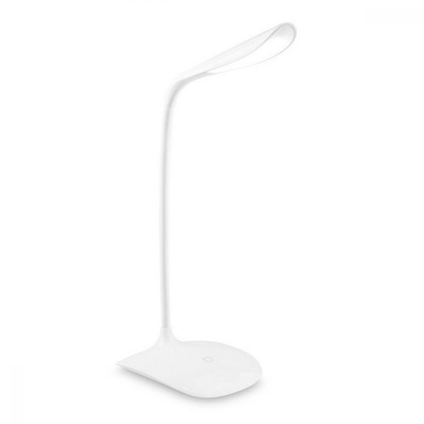 Настільна лампа ColorWay Portable & Flexible з вбудованим акумулятором White (CW-DL06FPB-W) CW-DL06FPB-W фото