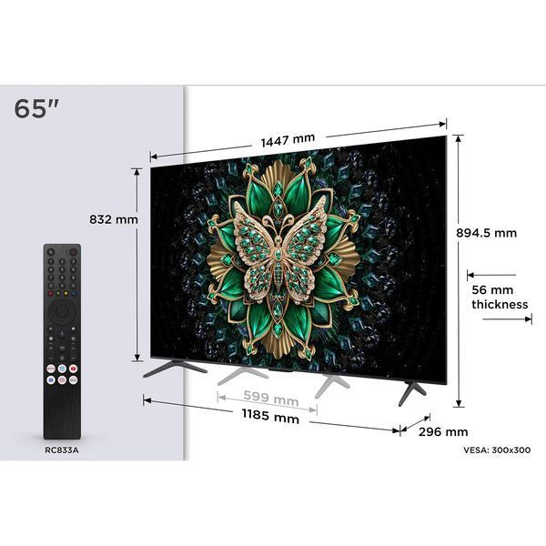 Телевизор 65" TCL 65C6K 65C6K фото