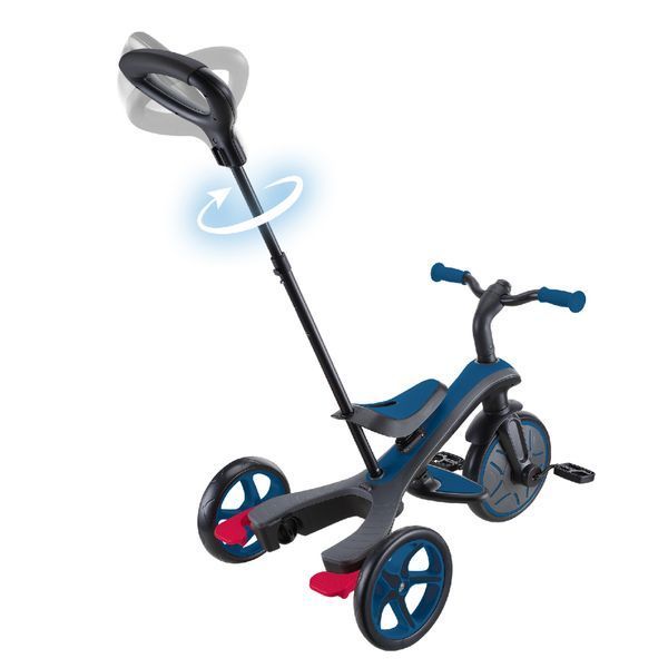 Дитячий велосипед Globber Explorer Trike 4 в 1, синій (634-100) 634-100 фото