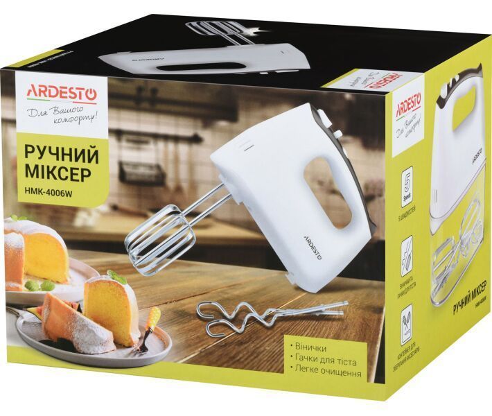 Миксер Ardesto HMK-4006W HMK-4006W фото