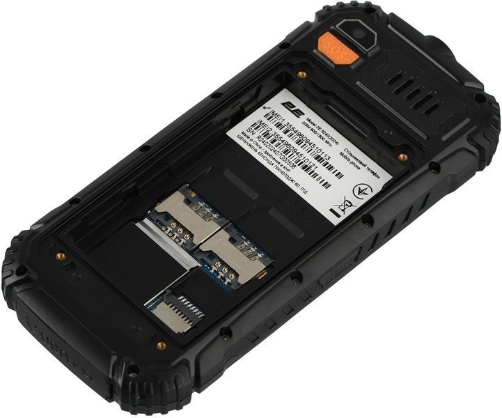 Мобильный телефон 2E R240 2025 Dual SIM Black 694743657623 фото