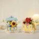 Конструктор Pantasy Original - Flower Cart Корзина с розами (15027) 15027 фото 3