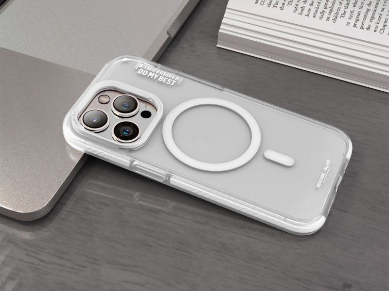 Накладка Blueo Dual Color Phone Case for iPhone 14 Pro with MagSafe White (B46-I14PWHT) B46-I14PWHT фото