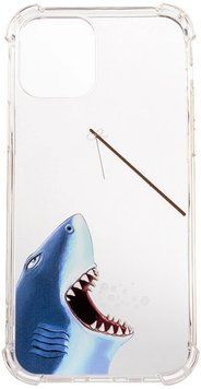 Накладка ColorWay на Apple iPhone 12/12Pro TPU AntiShock Print Shark CW-CTApAI12-SK фото