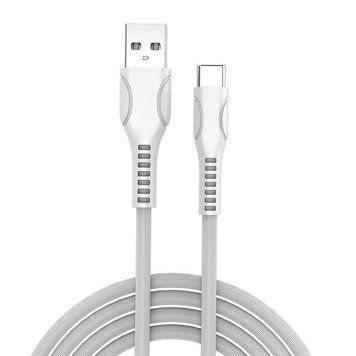 Кабель Colorway USB - Type-C (line-drawing) 2.4А 1м белый (CW-CBUC029-WH) CW-CBUC029-WH фото