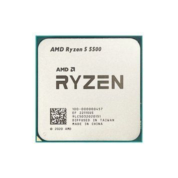 Процесор AMD Ryzen 5 5500 (3.6GHz 16MB 65W AM4) Tray (100-000000457) 100-000000457 фото