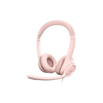 Навушники Logitech H390 USB Rose (981-001281) 981-001281 фото