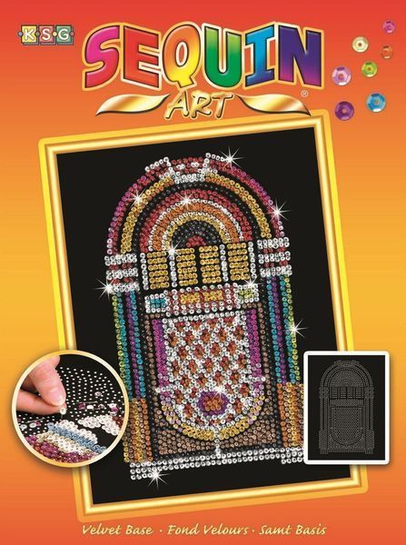 Набір для творчості ORANGE Jukebox Sequin Art SA1515 фото
