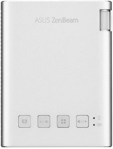 Проєктор портативний Asus ZenBeam E1R WVGA, 200 lm, LED, 1.2, WiFi 90LJ00J3-B01070 фото