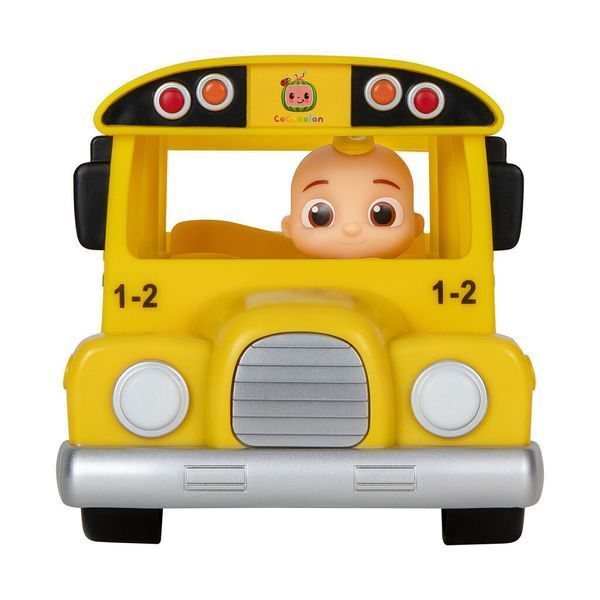 CoComelon Игровой набор Feature Vehicle Желтый Школьный Автобус со звуком CMW0015 фото