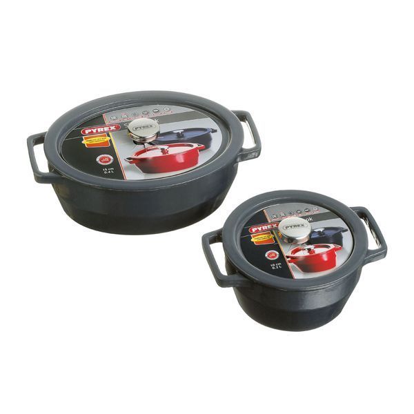 Каструля Pyrex Slow Cook Grey Овальна 5.8л (SC4AC33/6641) SC4AC33/6641 фото