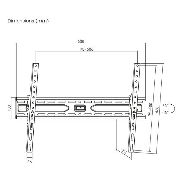 Кронштейн для ТВ iTech PLB-3 PLB3 фото