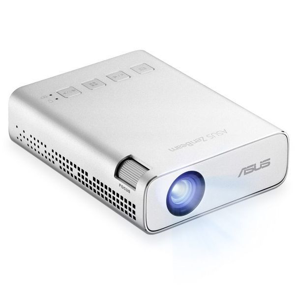 Проєктор портативний Asus ZenBeam E1R WVGA, 200 lm, LED, 1.2, WiFi 90LJ00J3-B01070 фото