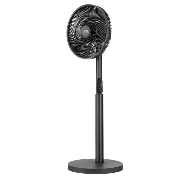 Вентилятор Cooper&Hunter CH-RFF1270RT напольный, 32см, 18Вт, пульт ДУ, высота 80-100см, Bluetooth управление, серый CH-RFF1270RT фото