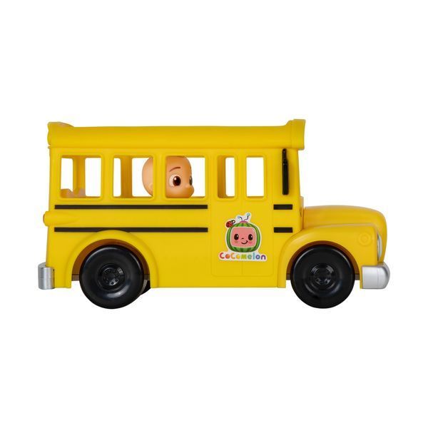 CoComelon Игровой набор Feature Vehicle Желтый Школьный Автобус со звуком CMW0015 фото