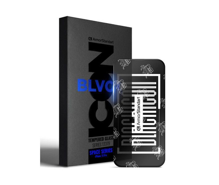 Защитное стекло ArmorStandart Space Black Icon для Apple iPhone 15 Pro Max (ARM68228) ARM68228 фото