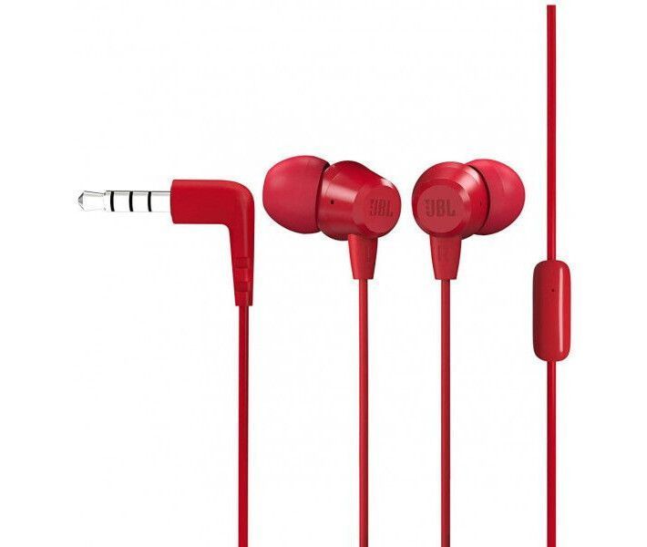Наушники JBL C50HI Red (JBLC50HIRED) JBLC50HIRED фото