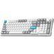 Клавиатура GamePro Asgard Drakkar Keychron Super Red Switch Wireless/Bluetooth/USB UA White (MK305WH) MK305WH фото 2