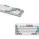 Клавиатура GamePro Asgard Drakkar Keychron Super Red Switch Wireless/Bluetooth/USB UA White (MK305WH) MK305WH фото 4