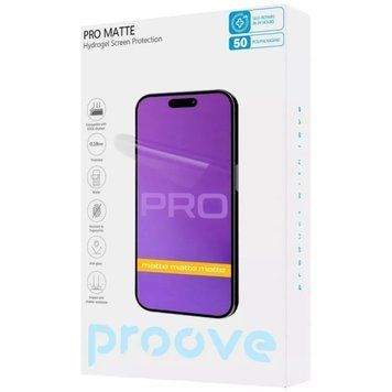 Защитная пленка для плоттера Proove Hydrogel Screen Protection PRO Matte GGPR21801150 фото