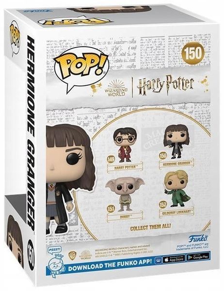 Фігурка Funko POP Movies: Harry Potter CoS 20th - Hermione 5908305241591 фото