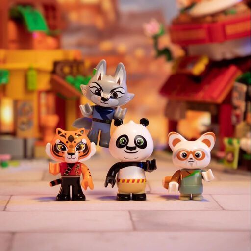 Конструктор Pantasy Kung Fu Panda Кунгфу Панда Міні Вид на вулицю - Фруктова крамниця Тигриці (86508 86508 фото