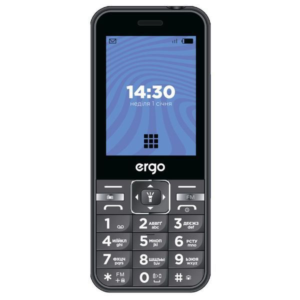 Мобильный телефон Ergo E281 Black E281 Black фото