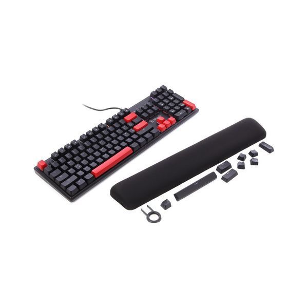 Клавиатура A4Tech Bloody S525N RGB BLMS Red Switch USB Fire Black (4711421002066) 4711421002066 фото