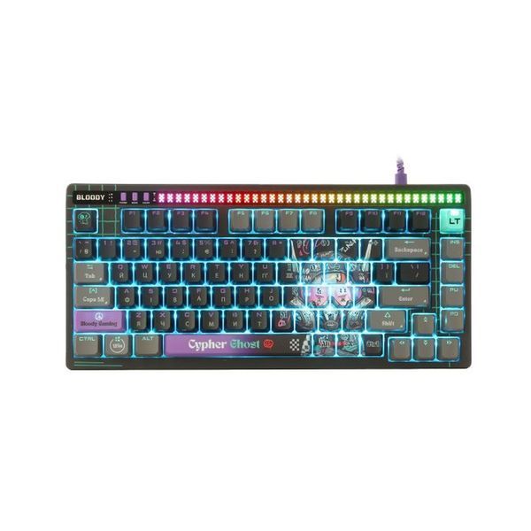 Клавіатура A4Tech AT75 RGB USB UA Cypher Ghost (4711421001830) 4711421001830 фото