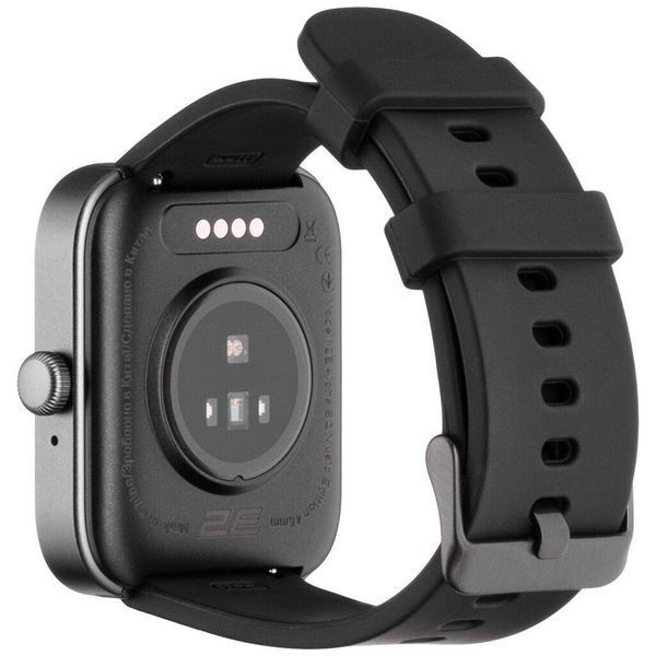 Смарт-годинник 2E Alpha SQ Music Edition 46mm Black (2E-CWW40BK) 2E-CWW40BK фото