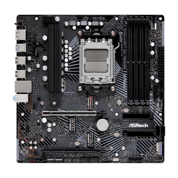 Материнська плата ASRock B650M PG LIGHTNING B650M PG LIGHTNING фото