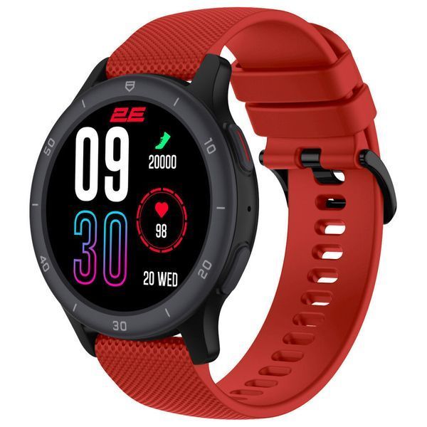 Смарт-годинник 2E Motion GT2 47mm Black-Red (2E-CWW21BKRD) 2E-CWW21BKRD фото